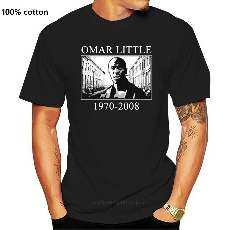 [COD]เสื้อยืด พิมพ์ลาย Omar Little The Wire TV Series Tee 41st 30th 40th 50th Birthday สําหรับผู้ชาย