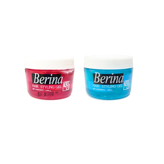 Berina Hair Styling Gel เบอริน่า เจลแต่งผม 100/300g.เจลใส่ผม อยู่ทรง ตลอดทั้งวัน