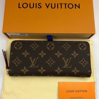 🔥ผ่อนได้🔥LV Wallet Clemence ภายในแดง งาน Ori