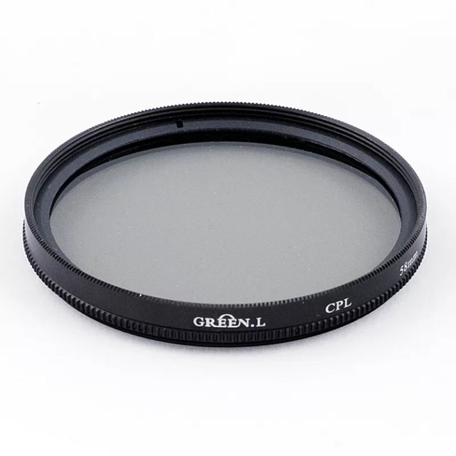 52mm Green L CPL  circular polarizer filter