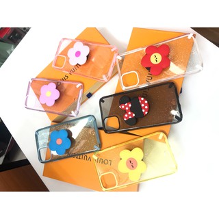 เคสขอบมิ้มหลังpcพร้อมขาตั้งการ์ตูน iphone11/6.1/115.8/116.5 /samsung S20/S20+/S20ultra