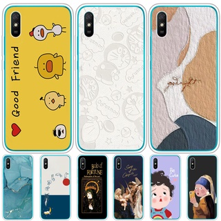 เคสโทรศัพท์ซิลิโคน TPU แบบนิ่ม สําหรับ Xiao Mi Redmi 9 9A 9t