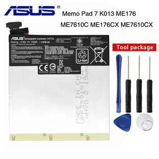 แบตเตอรี่ C11P1326 สำหรับ ASUS ASUS MeMo pad 7 ME7610C ME7610CX ME176C ME176CX K013 ME176 3910 MAH