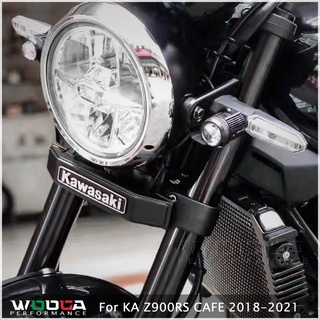 ฝาครอบตะเกียบใต้ไฟหน้า ลายตราสัญลักษณ์ สําหรับ KAWASAKI Z900RS Z900RS CAFE 2018 2019 2020 2021