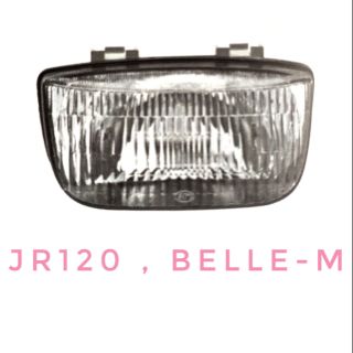 ชุด ไฟหน้า จานฉาย มอเตอร์ไซค์  JR120 ( เจอาร์120 ) , BELLE-M ( เบล เอ็ม )