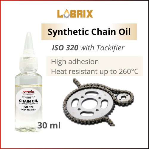 LUBRIX Setroil น้ํามันโซ่สังเคราะห์ ISO 320 Chain Lube โซ่รถจักรยานยนต์ Lube น้ํามันโซ่จักรยานจักรยา