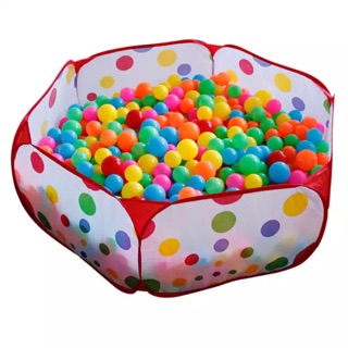 Ball pool บ่อบอลขนาด 100 cm. พับเก็บง่ายพกพาสะดวก