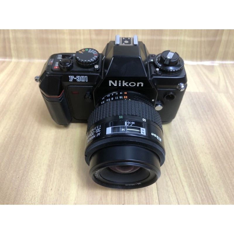 กล้องฟิล์ม มือสอง Nikon F301 + Lens Nikon AF 35-70