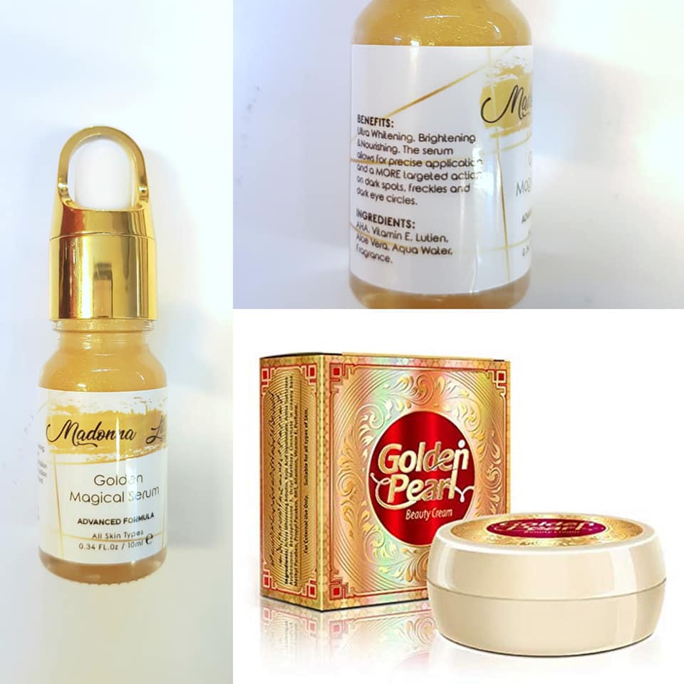 GOLDEN PEARL BEAUTY CREAM+FREE MADONNA LILY SERUM