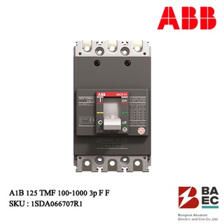 MCCB Formula A1B 125 TMF 100-1000 3p 18Ka F F