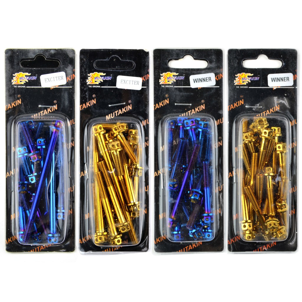 ENGINE MAGNET CLUTCH SCREW SET PROTAPER MUTAKIN EXCITER Y15ZR / WINNER RS150 LC135 4S EX5