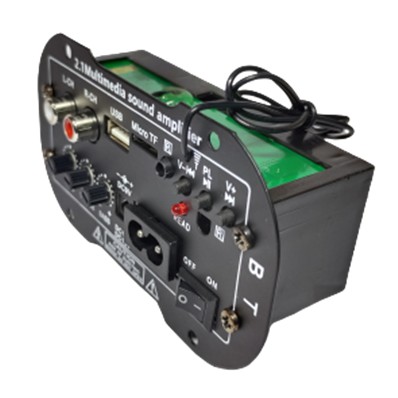แอมป์จิ๋ว2.1Chบูลทูธ5.0 ใหม่ล่าสุดใช้ไฟบ้าน ไฟ9v-15vdc