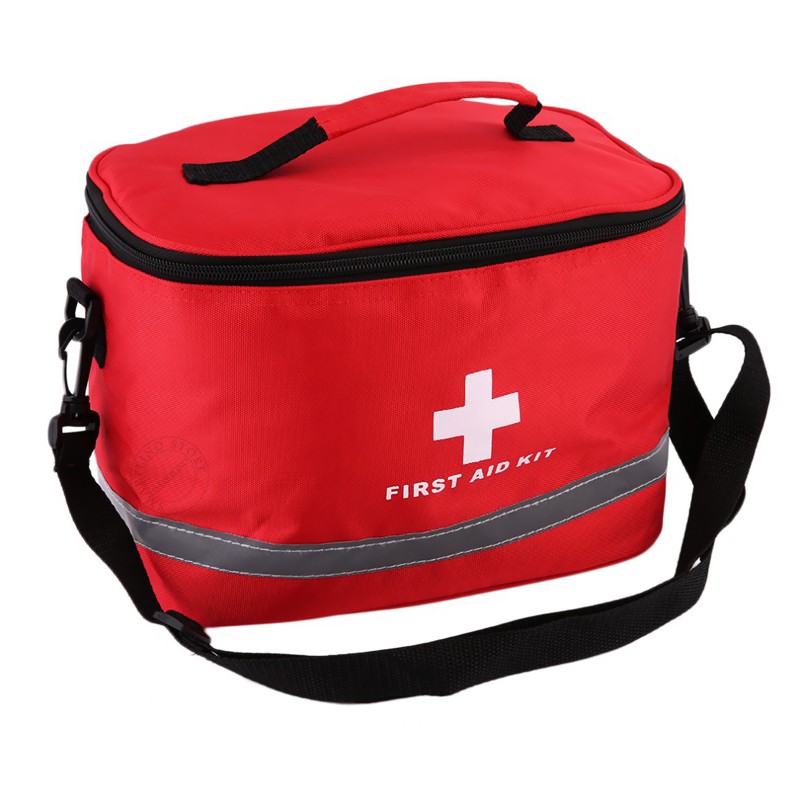 ชุดปฐมพยาบาล：Outdoor First Aid Kit Bag For Sorts Caming Home Medical Emergency Survival