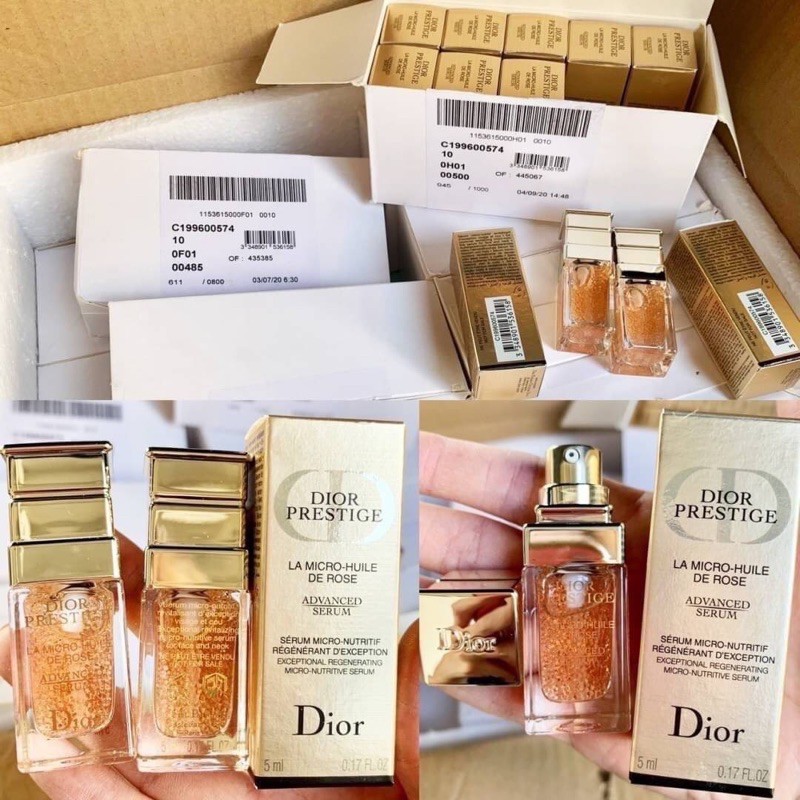Dior Prestige la micro-huile de rose advanced serum 5ml