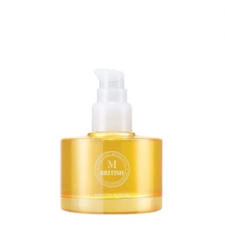 British M Annatto Hair Oil ออยล์บำรุงผม ตัวช่วยพิเศษ! สำหรับผมนุ่มสวย ท้าแดดก็ไม่แห้งเสีย