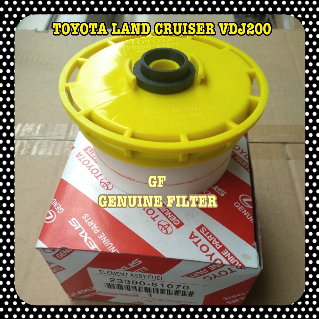 TOYOTA LAND CRUISER 200 VDJ200 LEXUS LX 450D LX450 FUEL FILTER DIESEL FILTER 23390-5070