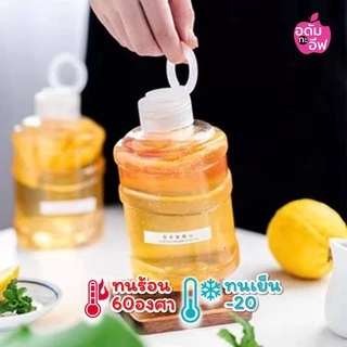 ขวดพลาสติกใส (PET) ทรงถัง+ฝาถือ ขวดชา กาแฟ ขวดใส่ชาไข่มุก 500ml 700ml สวย เท่ห์ เก๋ มินิมอล สไตล์เกาหลี