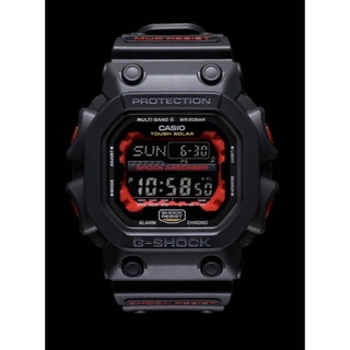 GXW-56 Casio G-shock ยักษ์ดำแดงM6 นาฬิกาข้อมือชาย สายเรซิ่น รุ่น GXW-56-1A ของแท้ 100%ประกัน1ปี