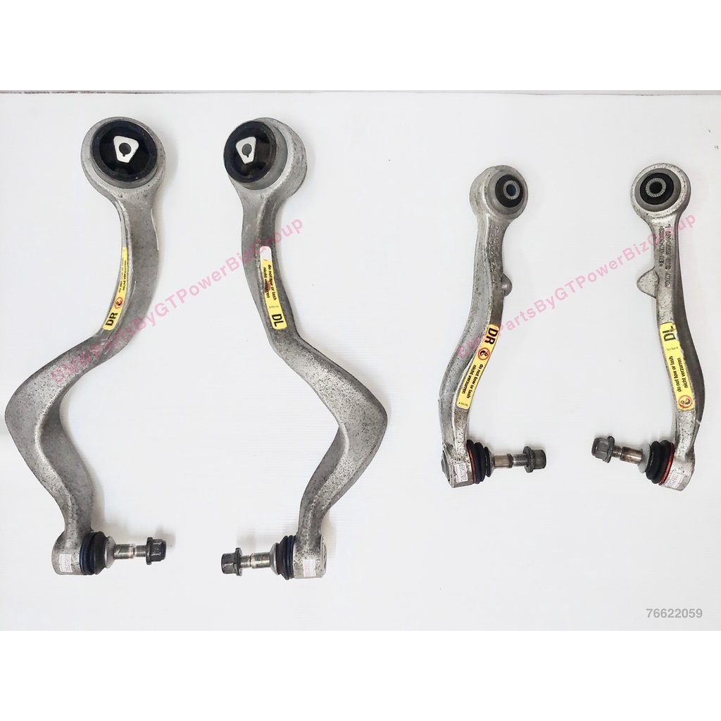 อะไหล่BMW E66 ชุดปีกนกหน้า ตัวโค้ง+ตัวตรง , ข้างขวา+ข้างซ้าย (Front tension strut and wishbone , R+L