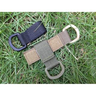 กระเป๋าเป้สะพายหลังยุทธวิธีแบบแขวนหัวเข็มขัด Carabiner ตะขอปีนเขา