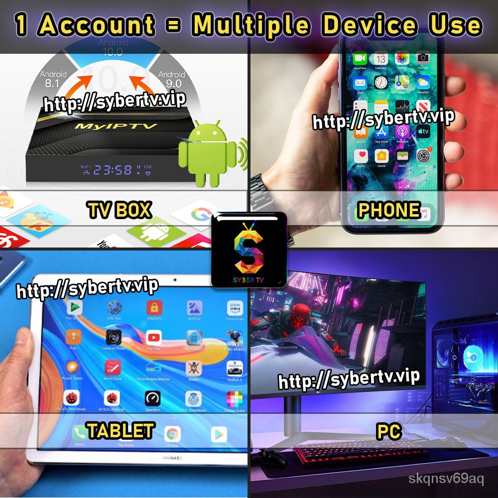 Md47 SYBER TV / SYBERTV / SYBER IPTV VVIP MULTIPLE DEVICE APK FOR ANDROID TVBOX MOBILE PHONE TABLET PC ALL PLATFORM