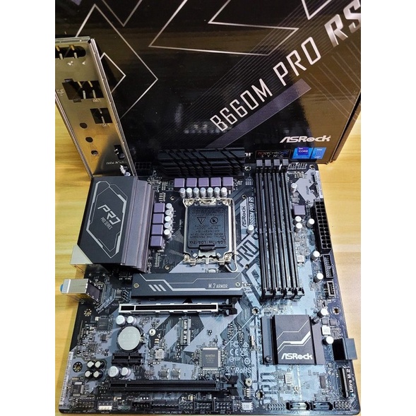 Asrock B660M Pro RS DDR4 LGA 1700 ถูกว่า B560 B560M H670 H610M H510M B450M B450 B550 B550M MSI Gigab