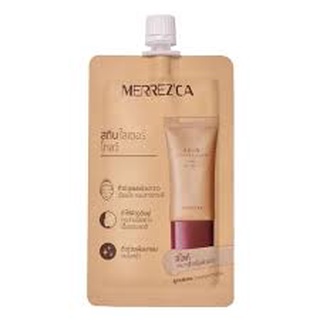 Merrezca Skin Lighter Glow เมอร์เรสก้า สกินไลท์เทอร์โกล์ว สีไลท์ แบบซองขนาด5 ml.