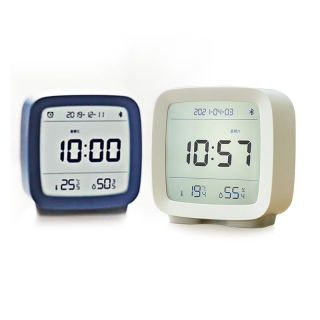 Xiaomi Youpin Cleargrass นาฬิกาปลุก พร้อมเครื่องวัดอุณหภูมิ,ความชื้น บลูทูธ 5.0