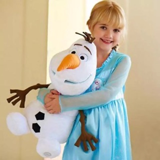 Hot ภาพยนตร์ Disney ประมาณ 50 ซม.เจ้าหญิงแช่แข็ง Olaf Plush Kawaii Snowman การ์ตูนตุ๊กตา