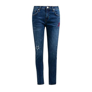 ฿499.00  ราคาป้าย ฿2,190.00Size.26  Leeแท้!!จากshop ทุกตัว  กางเกงยีนส์ผู้หญิงScarlet ทรงสกินนี่ เอวกลาง ขาเดฟ