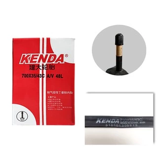 ยางในจักรยานเสือหมอบ,ไฮบริด,ฟิกเกียร์ KENDA 700x35/43c F/V, A/V 48,60 mm.