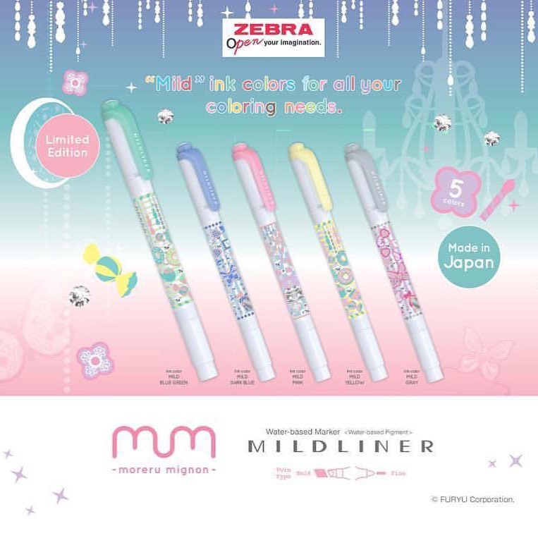 ปากกา SARASA Mildliner Moremu Mignon