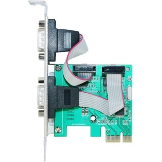 Card PCI Express X1 Serial 2Port/RS-232/RS232/DB9