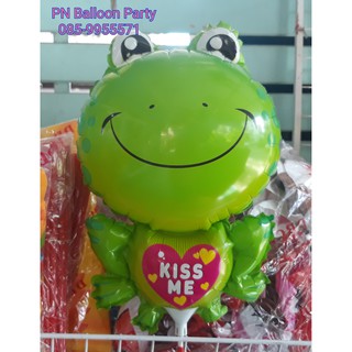 ลูกโป่งก้านกบเคโระ Frog Balloons แถมก้านฟรี