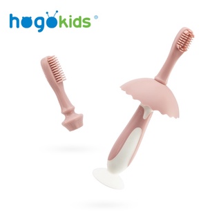 Hogokids แปรงสีฟันเด็ก พร้อมส่ง แปรงซิลิโคนเด็ก แปรงเด็ก แปรงทำความสะอาดลิ้นทา