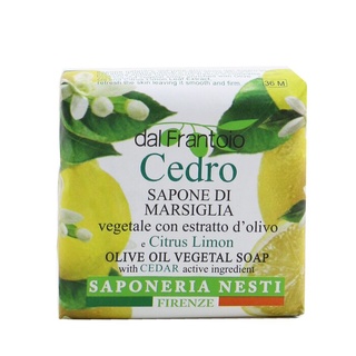 NESTI DANTE - Dal Frantoio Olive Oil Vegetal Soap - Citrus Lemon - 100g/3.5oz