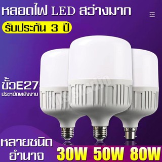 หลอดไฟ ไฟร้านค้า แอลอีดี หลอดไฟพกพา LED E27