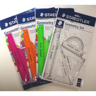 สเต็ดเล่อร์  Staedtler ชุดเรขาคณิต 4 ชิ้น