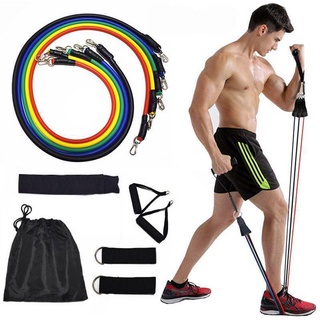 ยางยืด สายแรงต้าน ออกกำลังกาย Resistance Bands Set สร้างกล้ามเนื้อ