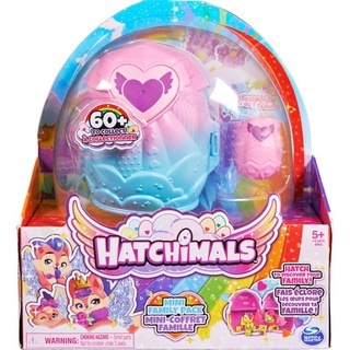 (ของแท้100%) Hatchimals CollEGGtibles, Family Pack Egg Home Playset