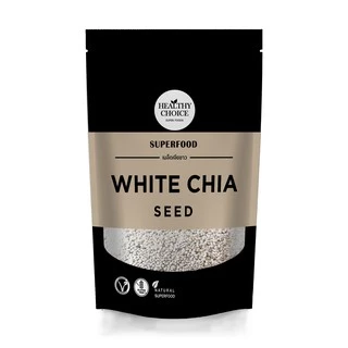 White Chiaseed เมล็ดเจีย สีขาว ออร์แกนิค ขนาด 250g | HEALTHY CHOICE