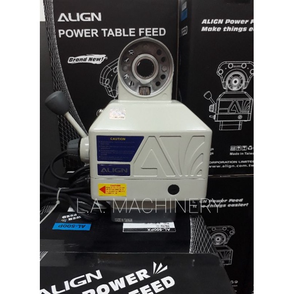 เพาเวอร์ฟีด(Power Table Feed) เครื่องมิลลิ่ง ยี่ห้อ ALIGN รุ่น AL-500Pแท้ จาก🇹🇼ไต้หวัน