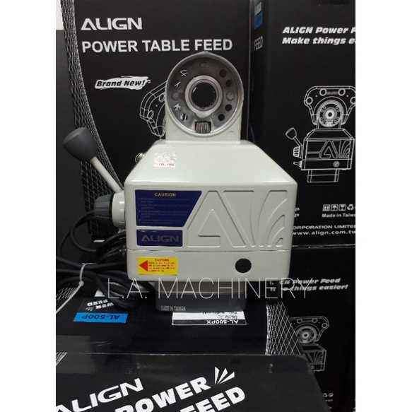 เพาเวอร์ฟีด(Power Table Feed) เครื่องมิลลิ่ง ยี่ห้อ ALIGN รุ่น AL-500Pแท้ นำเข้าจาก🇹🇼ประเทศไต้หวัน