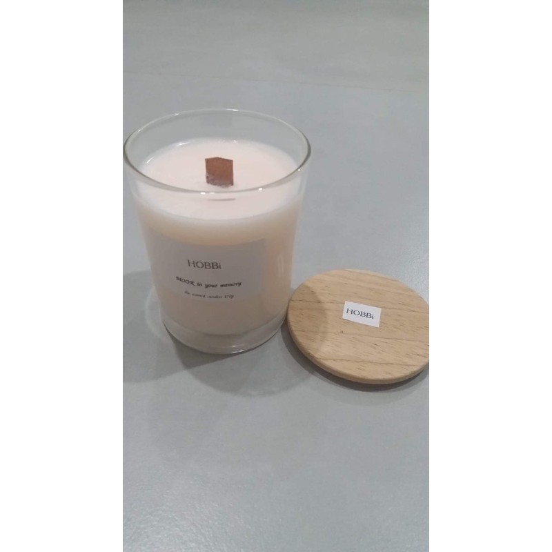 The Scented glass candle