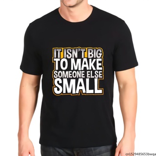 It Isnt Big Make Someone Else เสื้อยืดลําลองสําหรับผู้ชายแขนสั้นพิมพ์ลาย Kawaii Anime