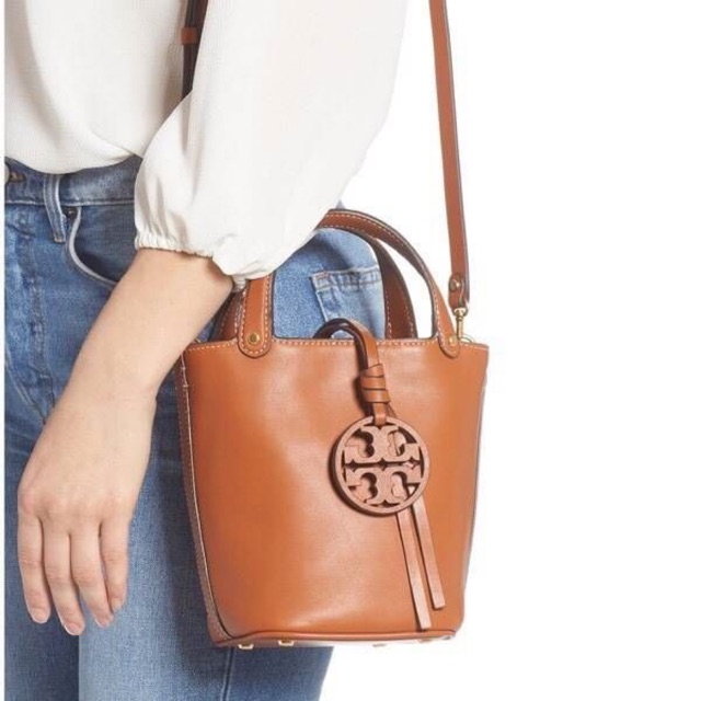 tory burch miller mini bucket bag