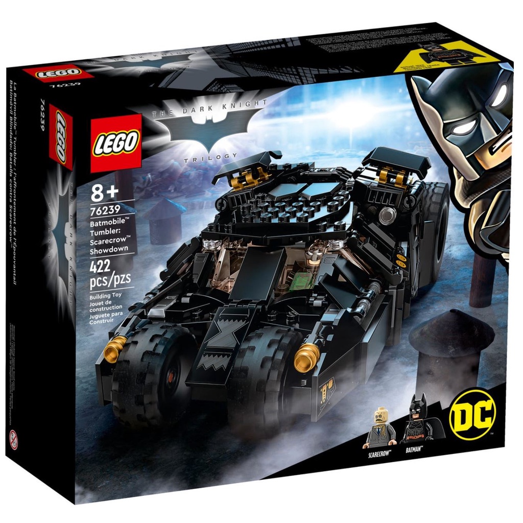 Lego DC 76239 Batman™ Batmobile™ Tumbler: Scarecrow™ Showdown ของแท้💯