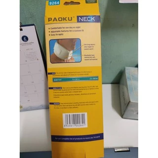 เฝือกคออ่อน ดามคอ เฝือกคอ พยุงคอ ผ้าพยุงคอ ปวดคอ อุปกรณ์พยุงคอ PAOKU NECK SUPPORT ซัพพอร์ต ซัพพอร์ท ดาม เฝือก คอ
