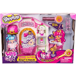 Shopkins Season 9 Wild Style - Kennel Cutie Beauty Parlor Playset