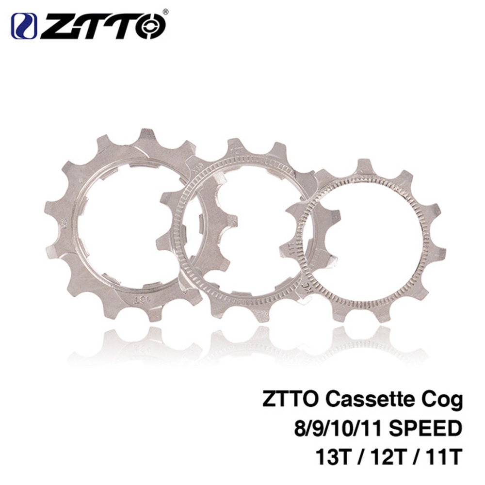 ❤ZTTO 1PCS MTB จักรยานเสือหมอบ Freewheel Cog 8 9 10 11 ความเร็ว 11T 12T 13T จักรยาน Cassette Sprockets อุปกรณ์เสริมสําหรับ Shimano SRAM